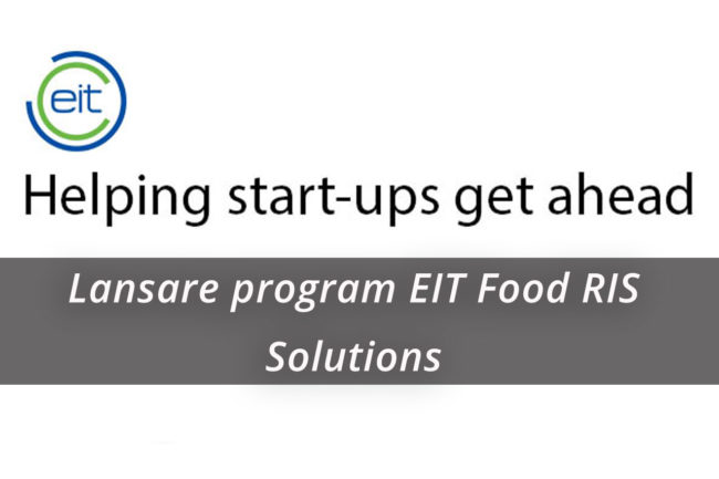upb Lansare program EIT Food RIS Solutions