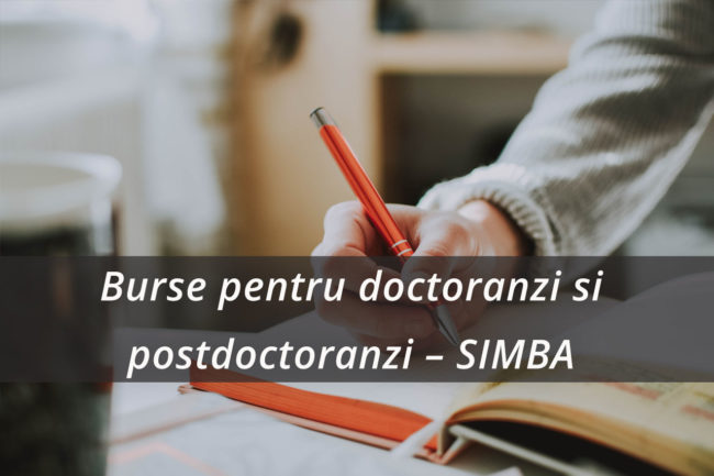 Poli Burse antreprenor pentru doctoranzi si postdoctoranzi – SIMBA