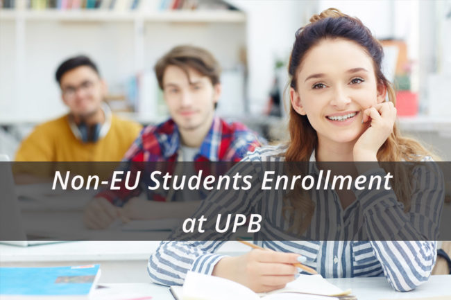 Non-EU Students Enrollment at UPB