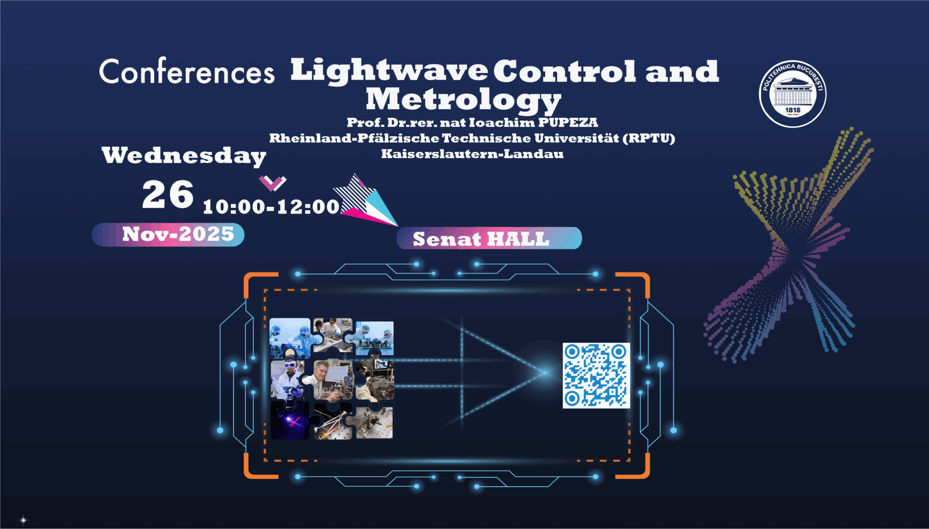 POLITEHNICA București gazduieste conferinta ”Lightwave Control and Metrology”